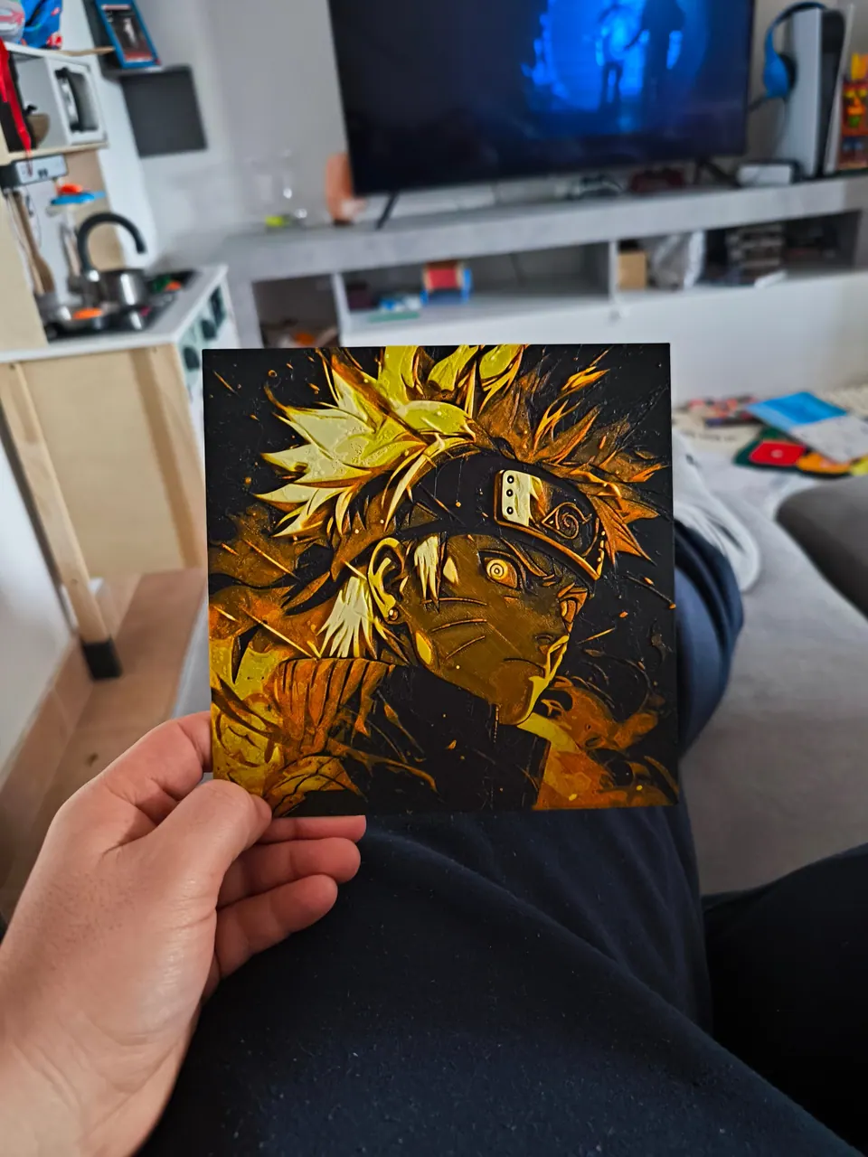 Naruto in HueForge